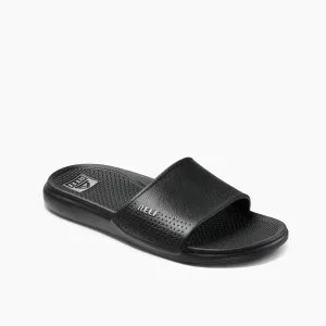 Reef Men's Oasis Slide Sandals- Black