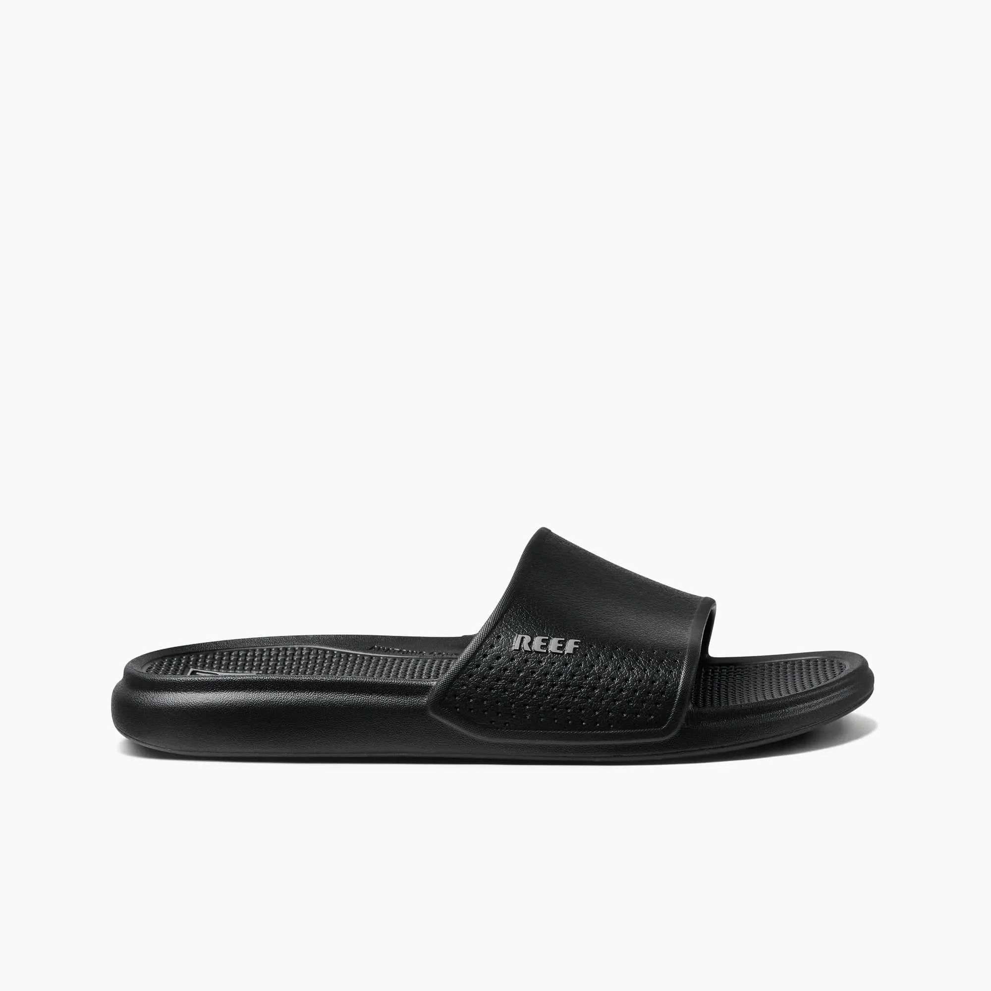 Reef Men's Oasis Slide Sandals- Black