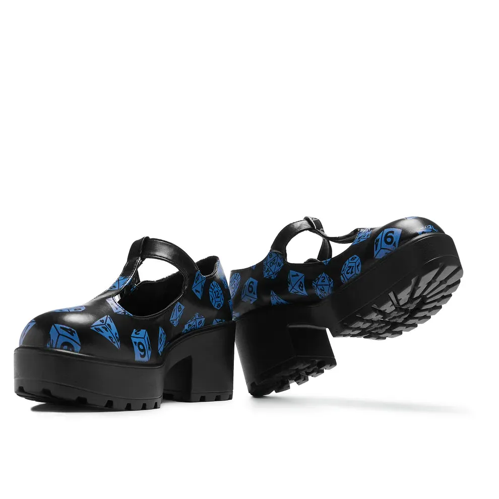 Sai Black Mary Janes ‘Saving Throw Edition’