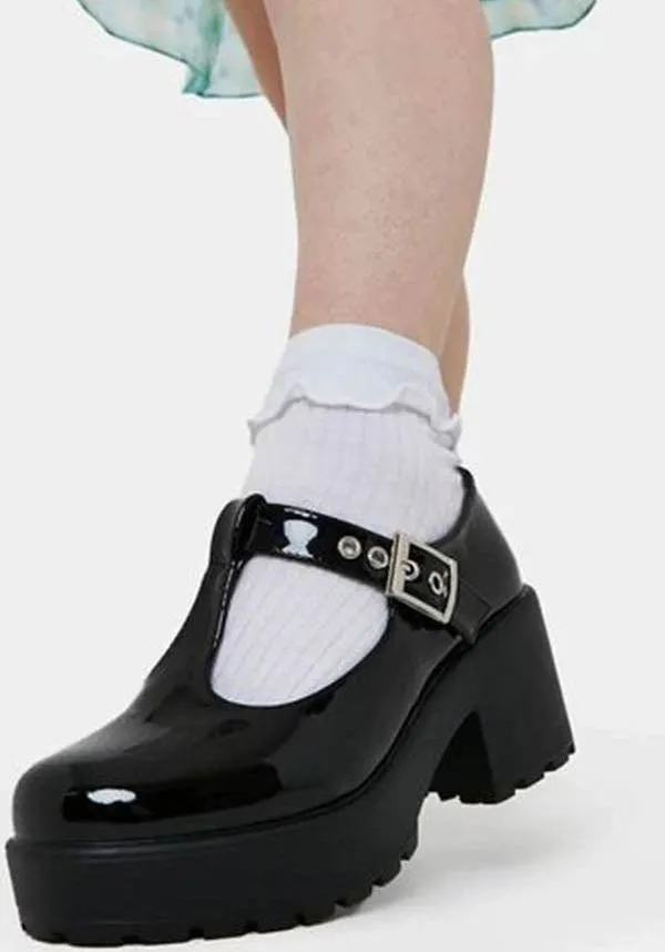 Sai [Black Patent] | MARY JANES