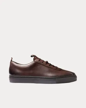 Sneaker 1 Nubuck Brown Low Top Sneakers