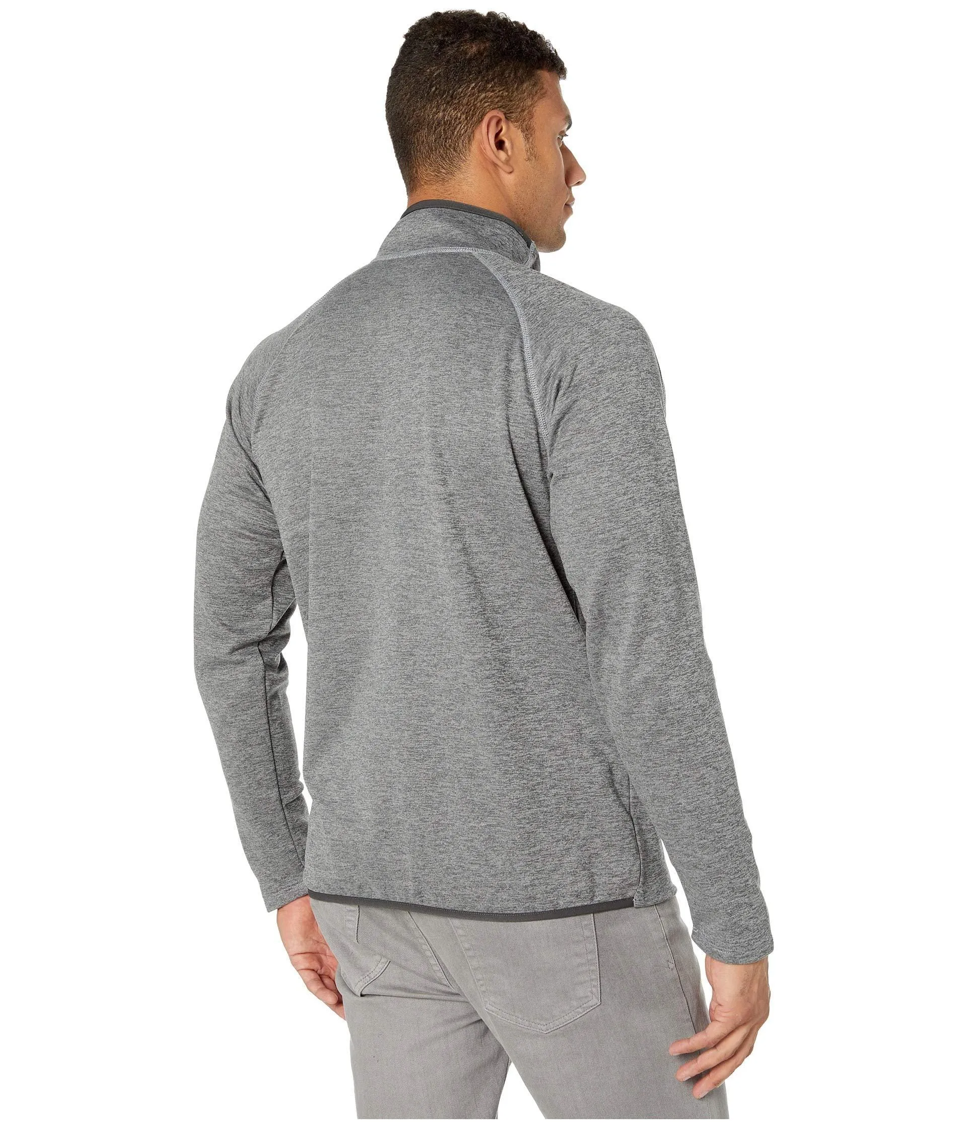 The North Face Men's Canyonlands ½ Zip, TNF Medium Grey Heather, Size L