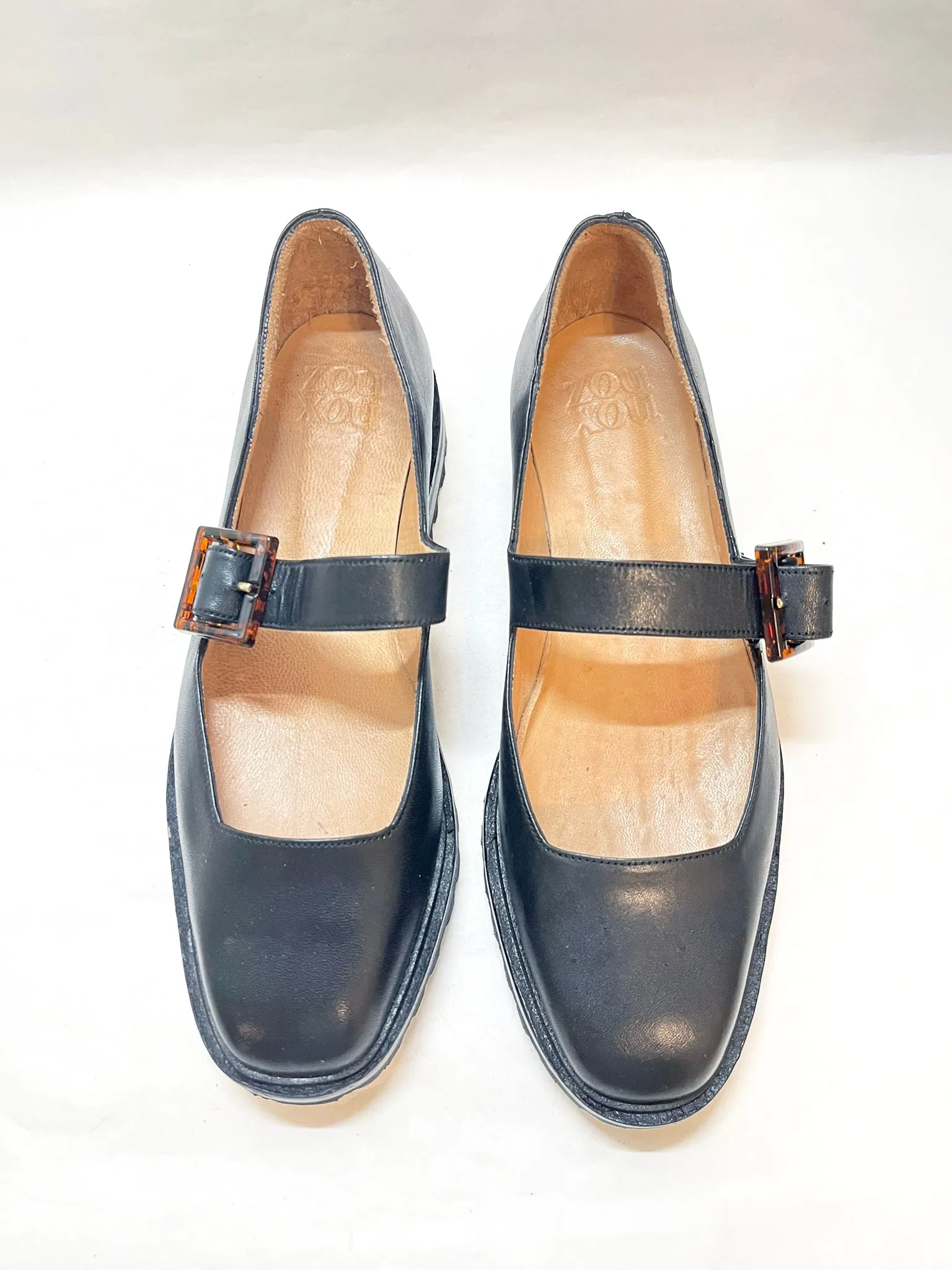 Uchi Flat in Black Size 37