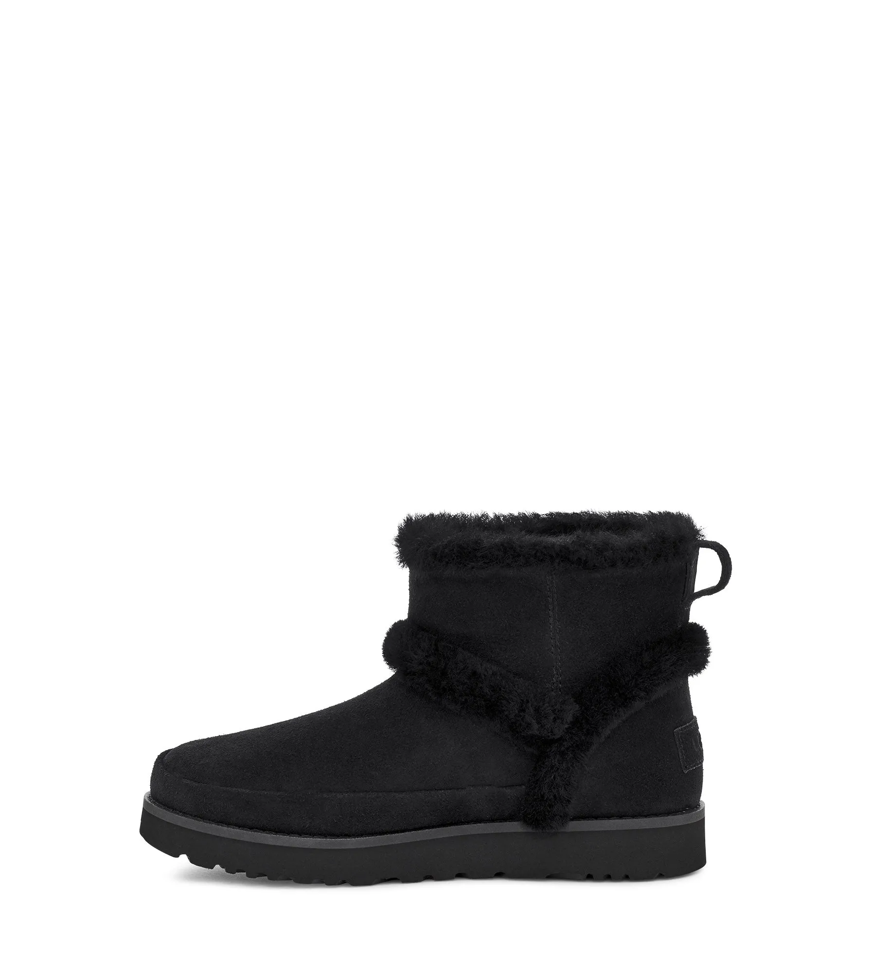 UGG CLASSIC MINI FLUFF SPILL SEAM Womens Boots