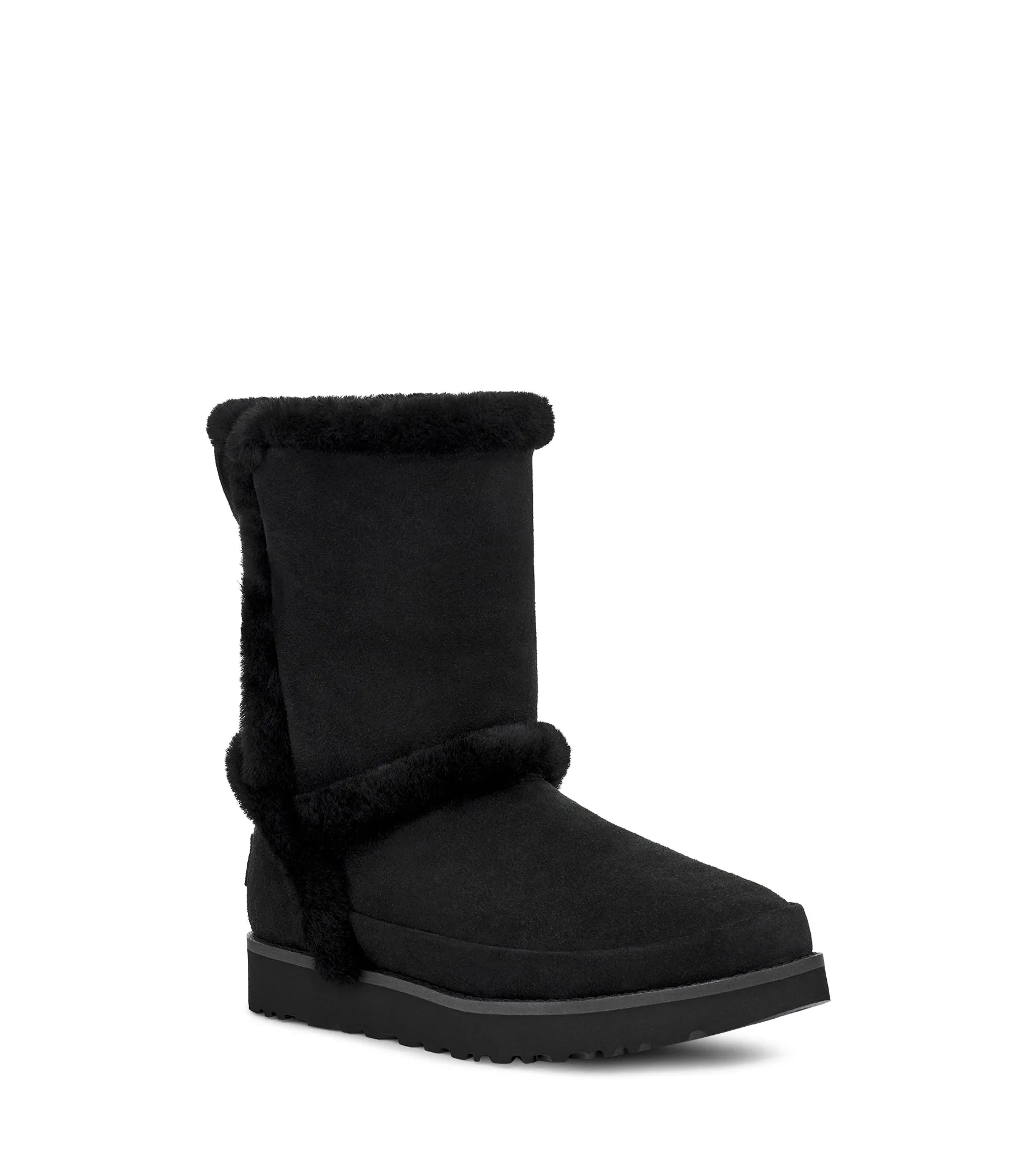 UGG CLASSIC SHORT SPILL SEAM Womens Boots