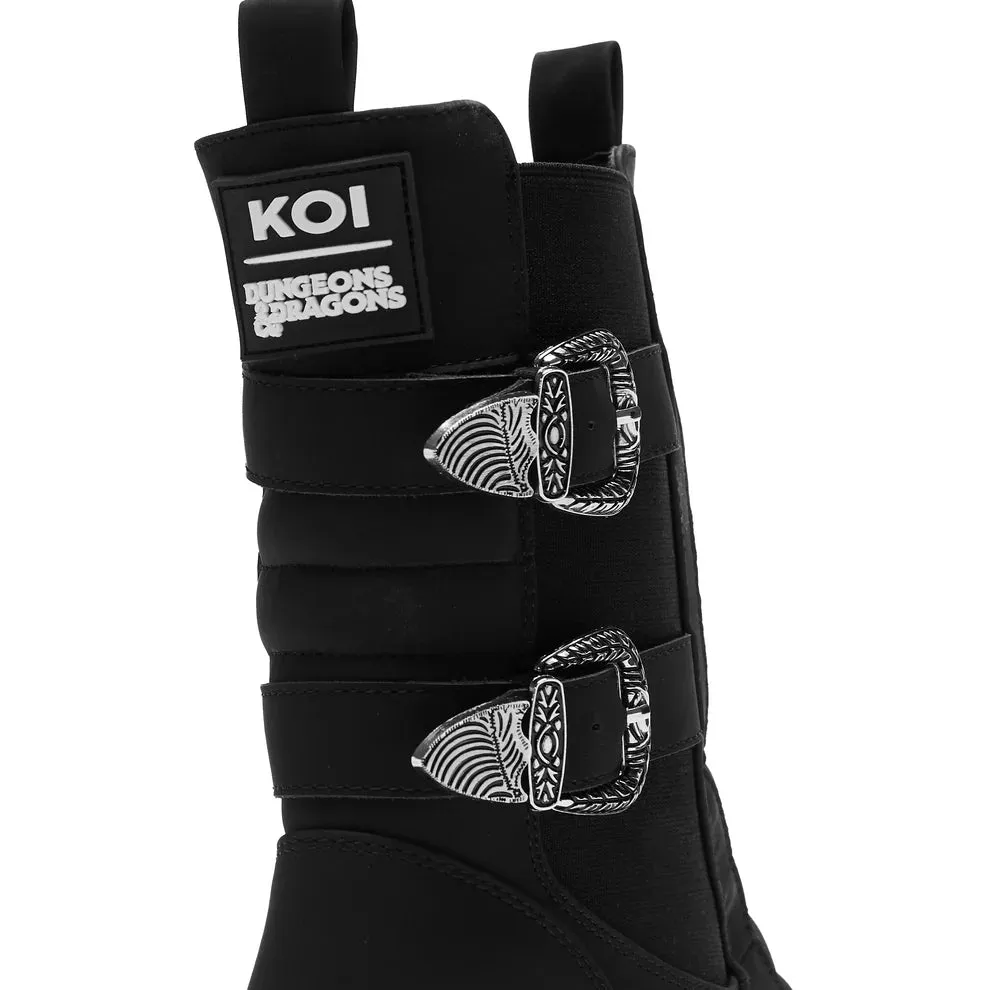 Uncanny Dodge Rogue Military Boots - Black