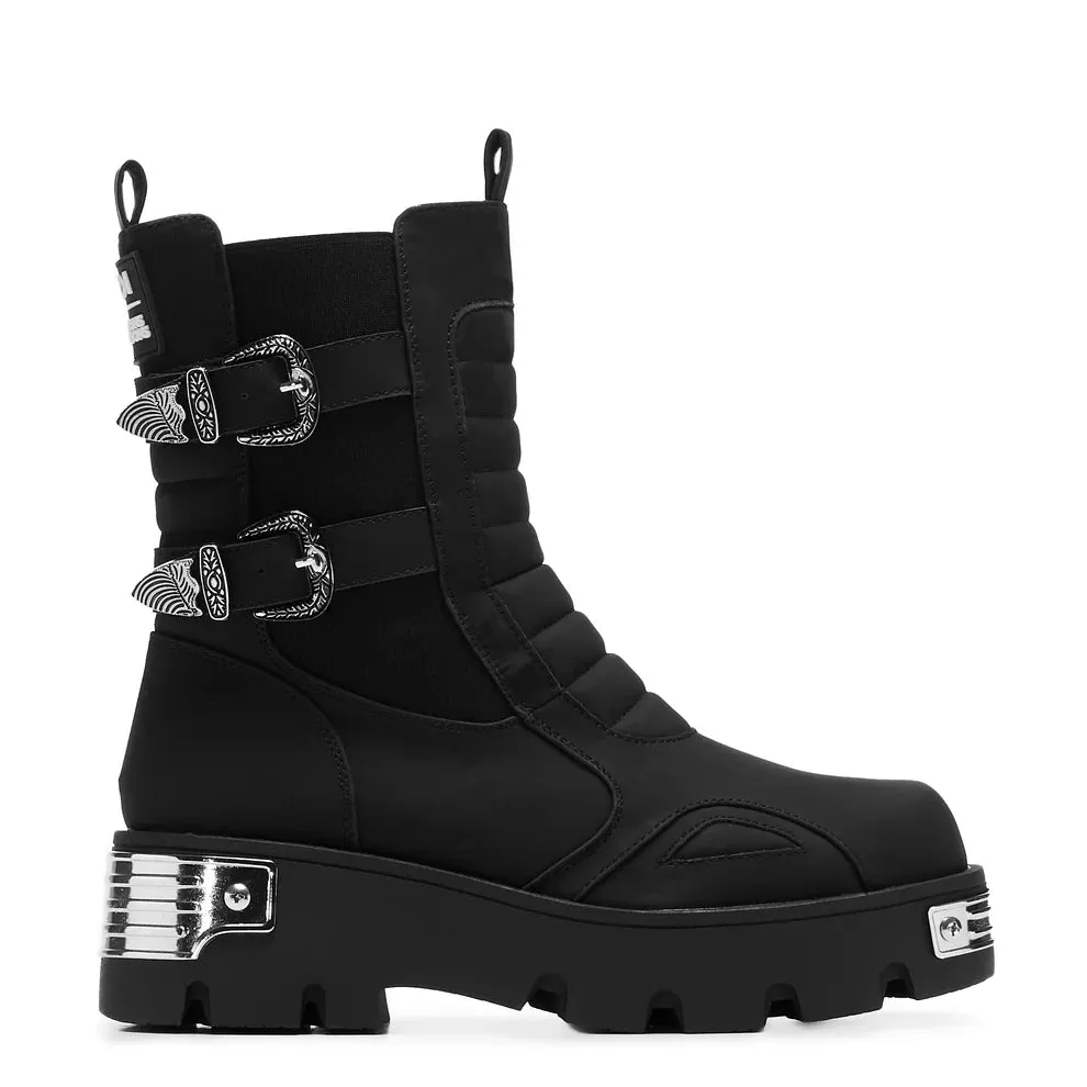 Uncanny Dodge Rogue Military Boots - Black