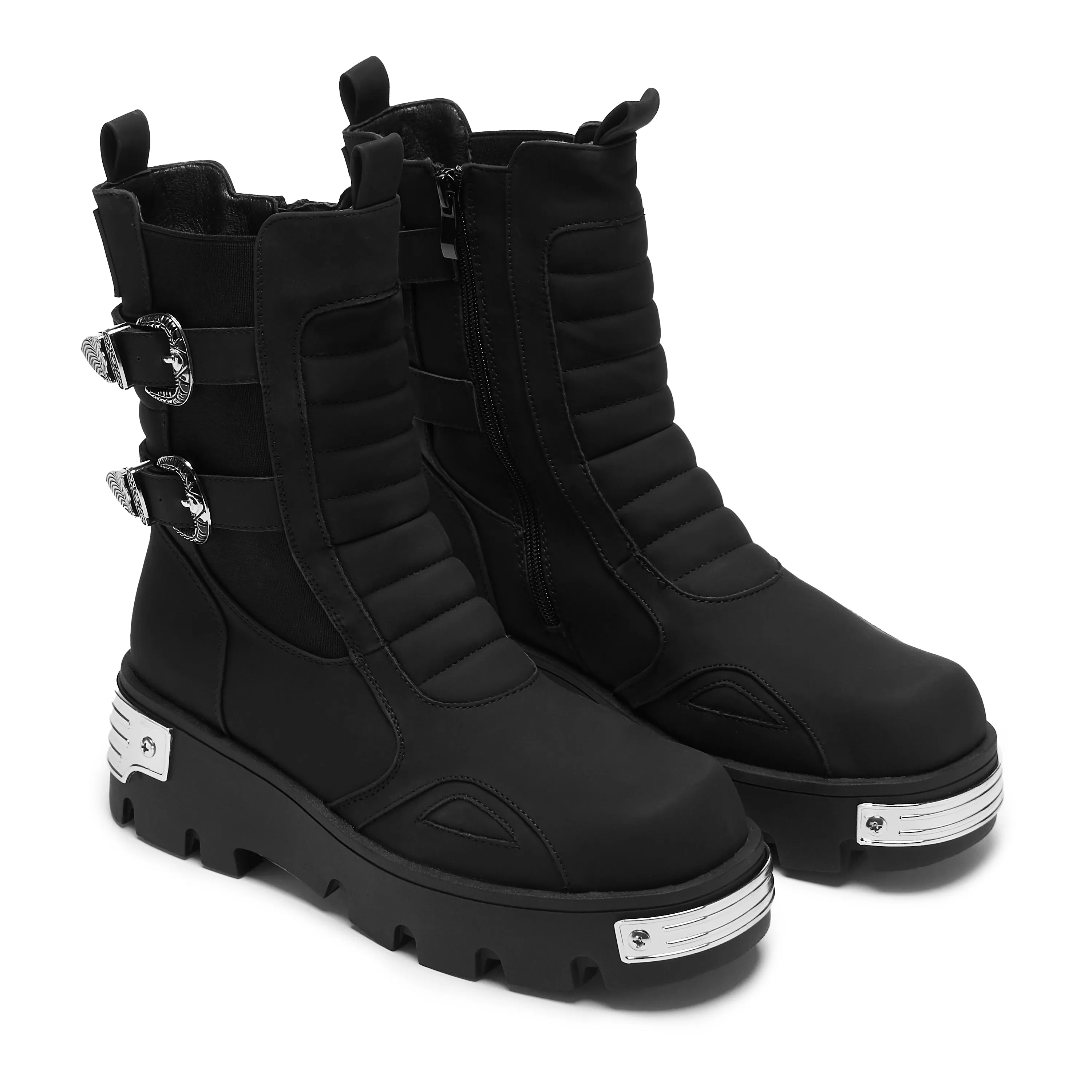 Uncanny Dodge Rogue Military Boots - Black