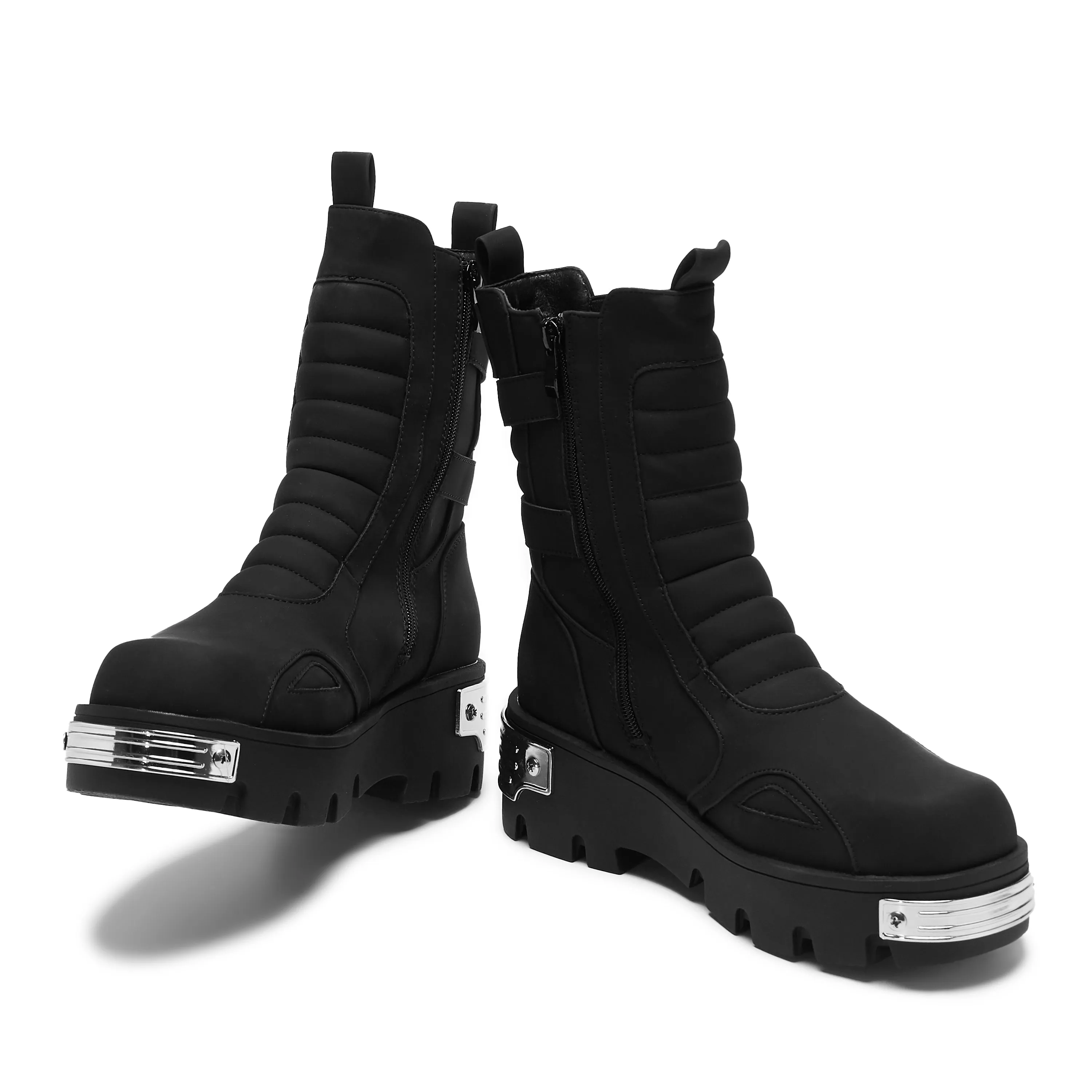 Uncanny Dodge Rogue Military Boots - Black