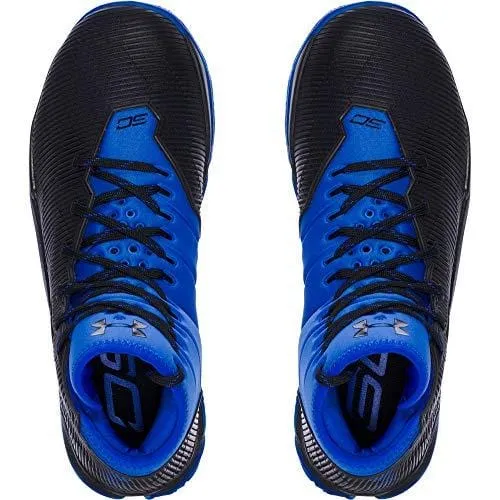 Under Armour Curry 2.5 Men's Basketball Shoes (10 M US, Black/Team Royal/Team Royal)