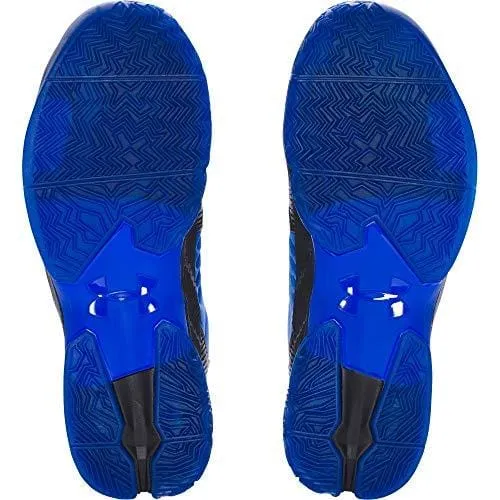 Under Armour Curry 2.5 Men's Basketball Shoes (10 M US, Black/Team Royal/Team Royal)