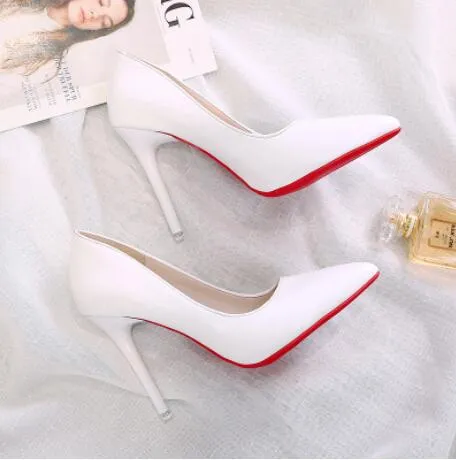 WDHKUN New  Bett High Heels Spaß Einmalig Sexy High Heels Bett Fuß Fetisch Alternative Leidenschaft Sexy Red Bottom