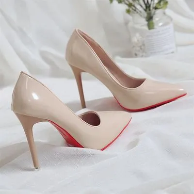 WDHKUN New  Bett High Heels Spaß Einmalig Sexy High Heels Bett Fuß Fetisch Alternative Leidenschaft Sexy Red Bottom